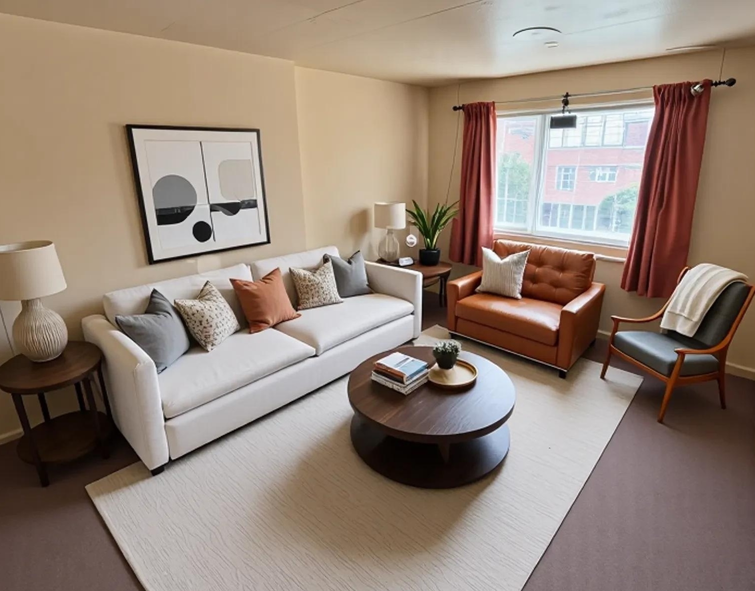 Belle View court living room